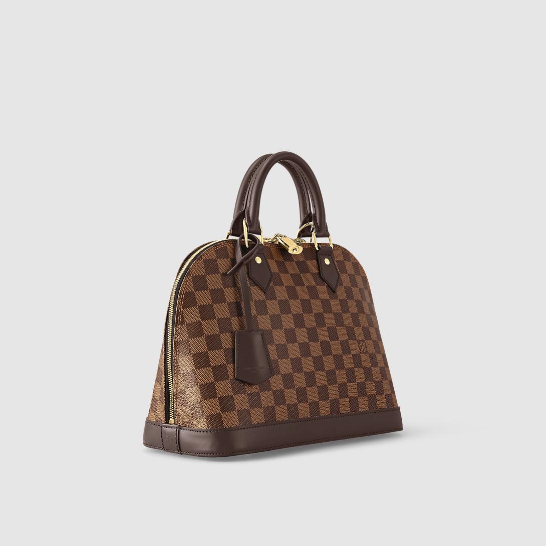 Túi Louis Vuitton Alma Pm Damier Ebene Nữ Nâu